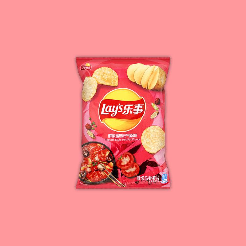 Lay's Tomato Hotpot 70g (Taiwan)
