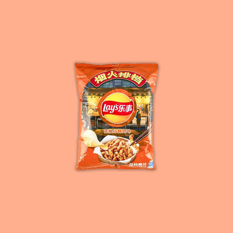 Lay's Sichuan Peppercorn Crispy Pork 70g (China)