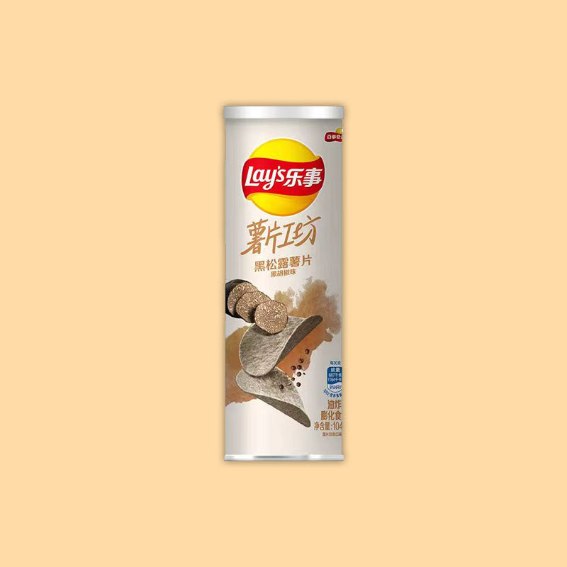 Lay's Stax Black Truffle 104g (China)