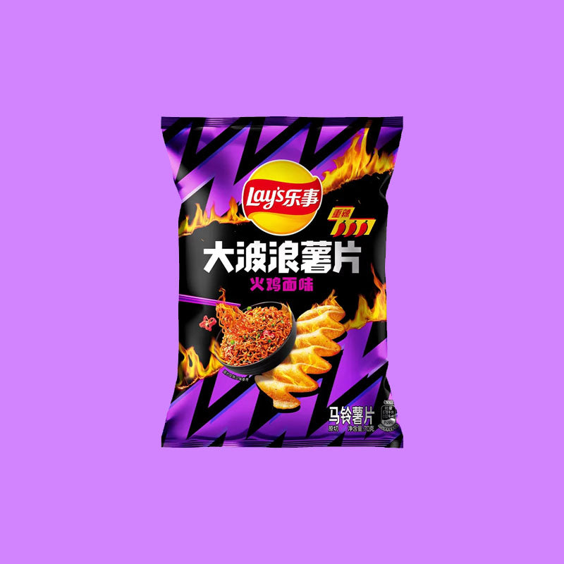 Lay's Wavy Buldak Ramen 70g (China)