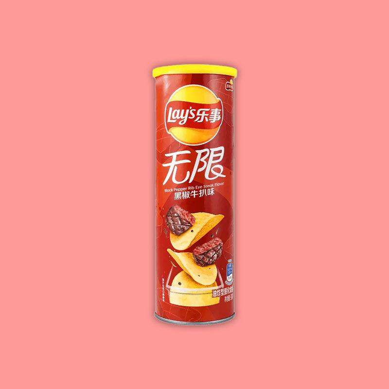 Lay's Stax Ribeye Steak 90g (China)