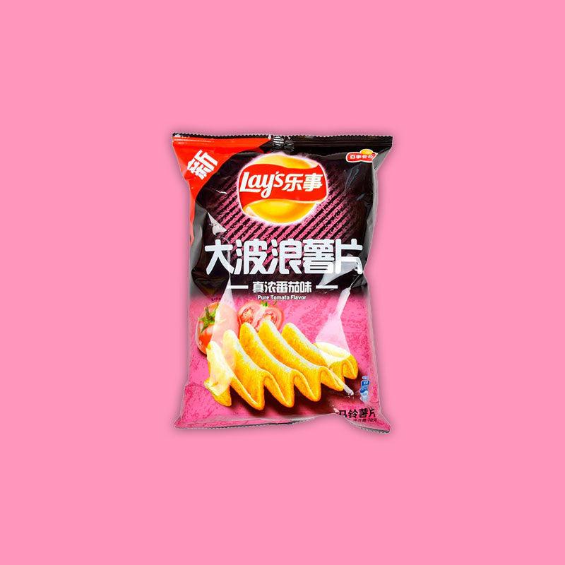 Lay's Wavy Pure Tomato 70g (China)