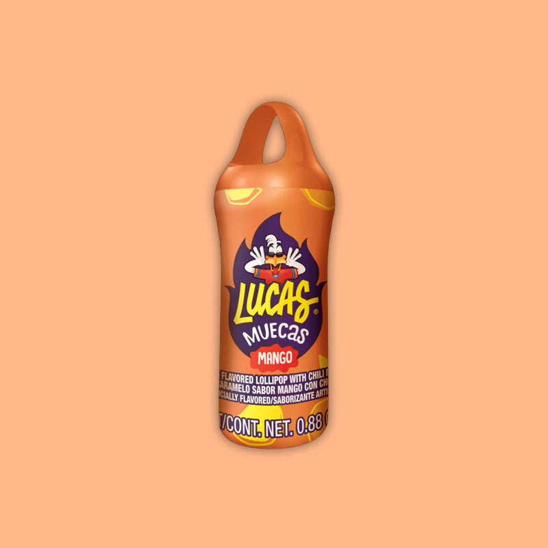 Lucas Muecas Mango Mexican Candy Lollipop 25g (Mexico)