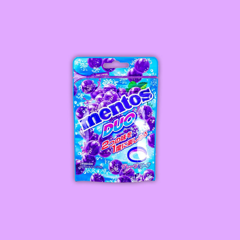 Mentos 2 in 1 Grape 45g (Korea)