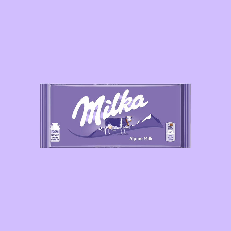 Milka Alpine Milk 100g (Germany)