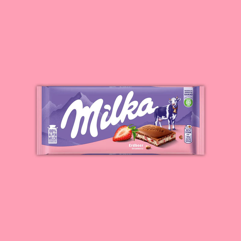 Milka Strawberry 100g (Germany)
