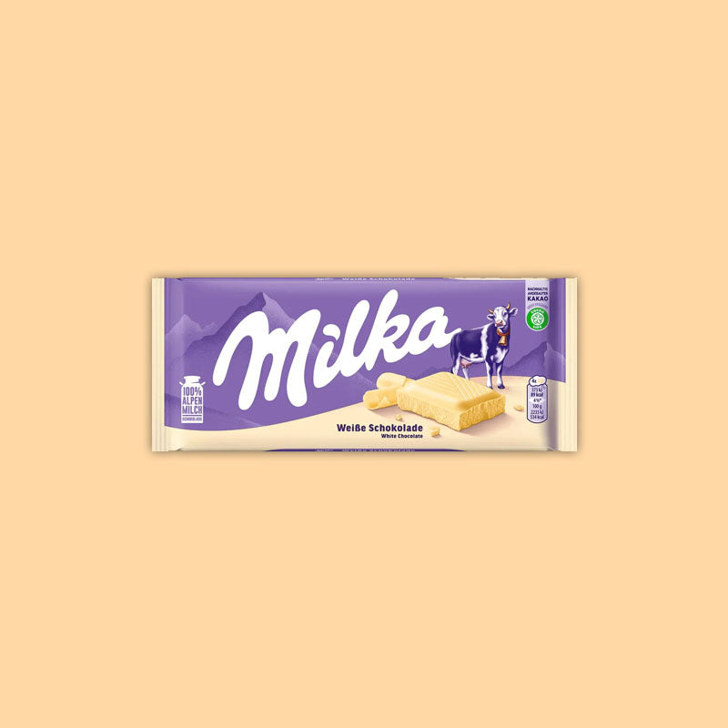 Milka White Chocolate 100g (Germany)