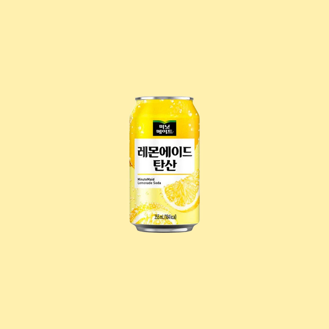 Minute Maid Lemonade Soda 355ml (Korea)