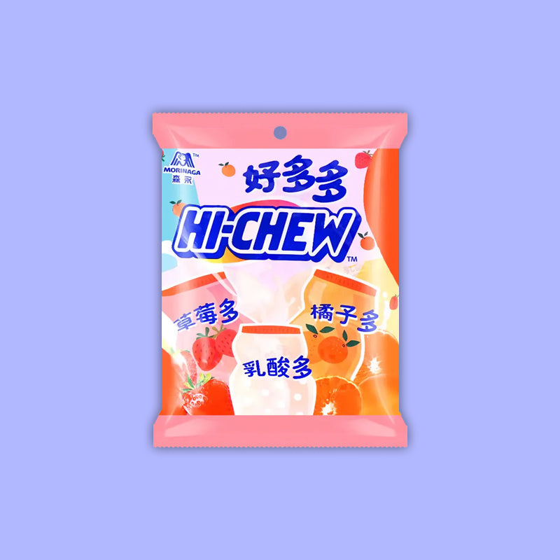 Hi-Chew Soft Candy Strawberry Orange Yogurt (Taiwan) 4oz