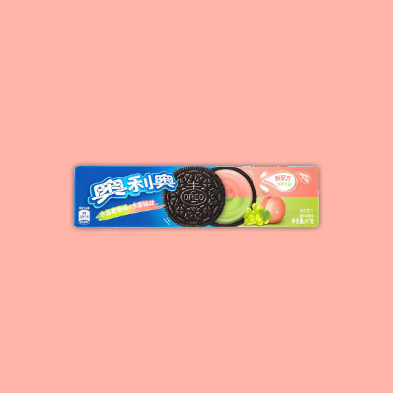 Oreo Crystal Grape Peach 97g (Taiwan)