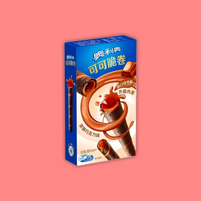 Oreo Wafer Rolls Rich Chocolate 50g (China)
