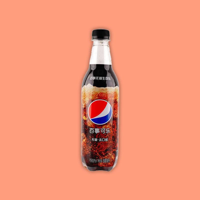 Pepsi Sugar-Free Raw Cola Bottled 500ml (China)