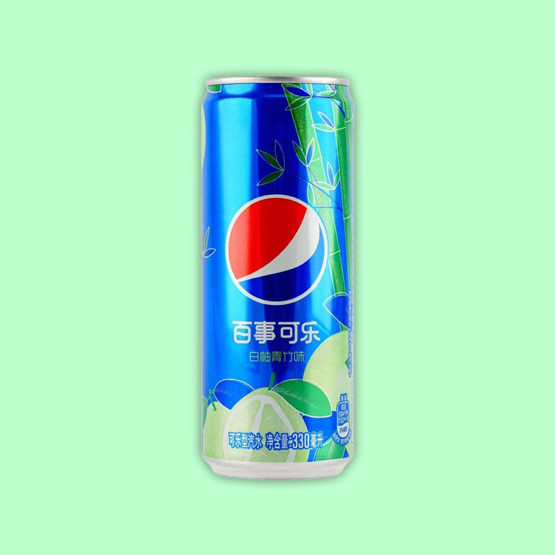Pepsi White Grapefruit Green Bamboo 330ml (China)