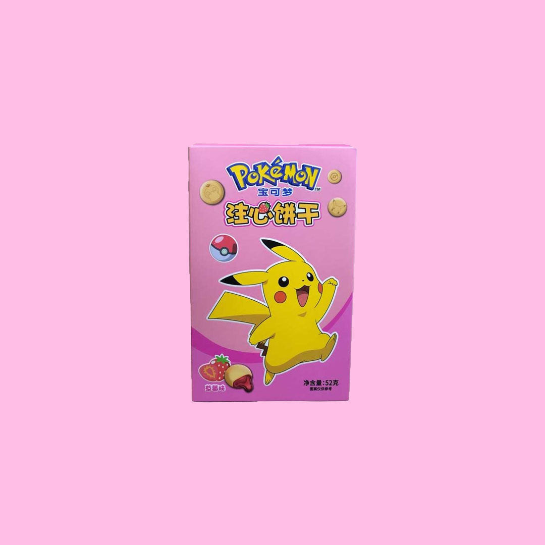 Pokemon Cookies Strawberry (Japan)