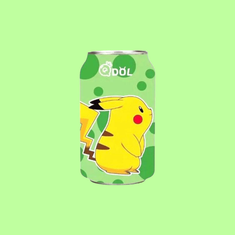 QDOL Pokemon Soda Pikachu Lime Green Energy (Korea)