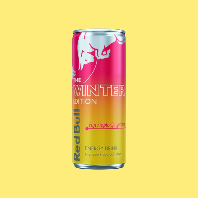 Red Bull Winter Edition Fuji Apple & Ginger 250ml (UK)