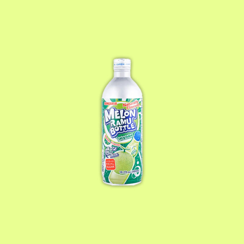 Sangaria Ramune Melon Soda 500ml (Japan)
