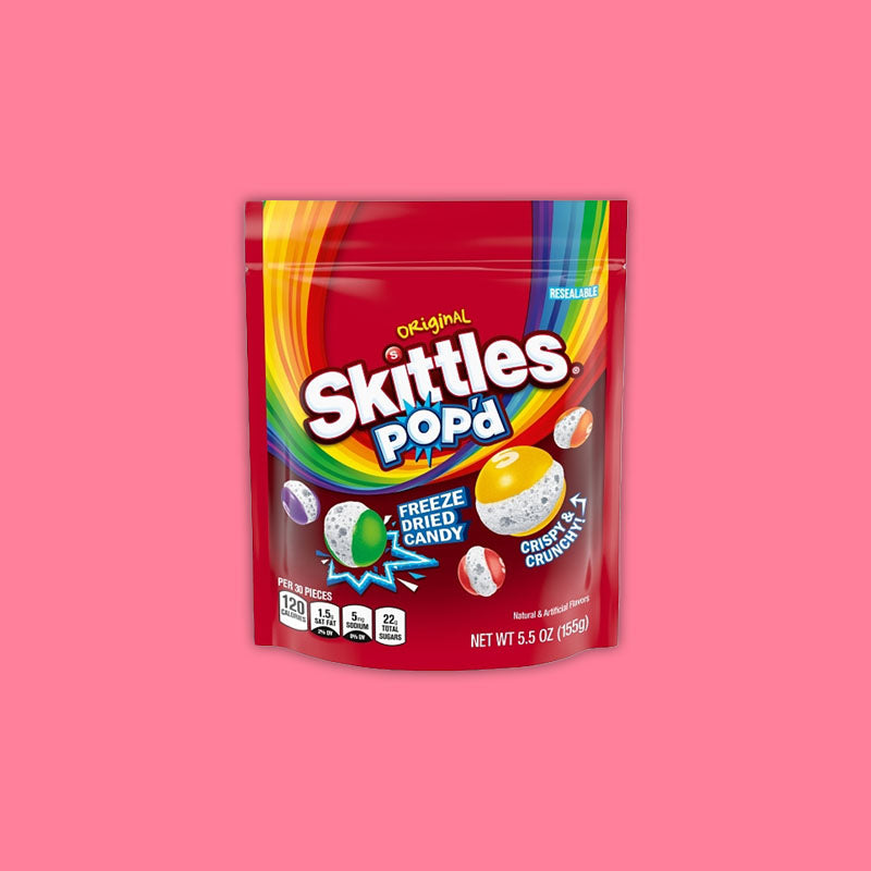 Skittles POP'd Original Freeze Dried 5.5oz (USA)