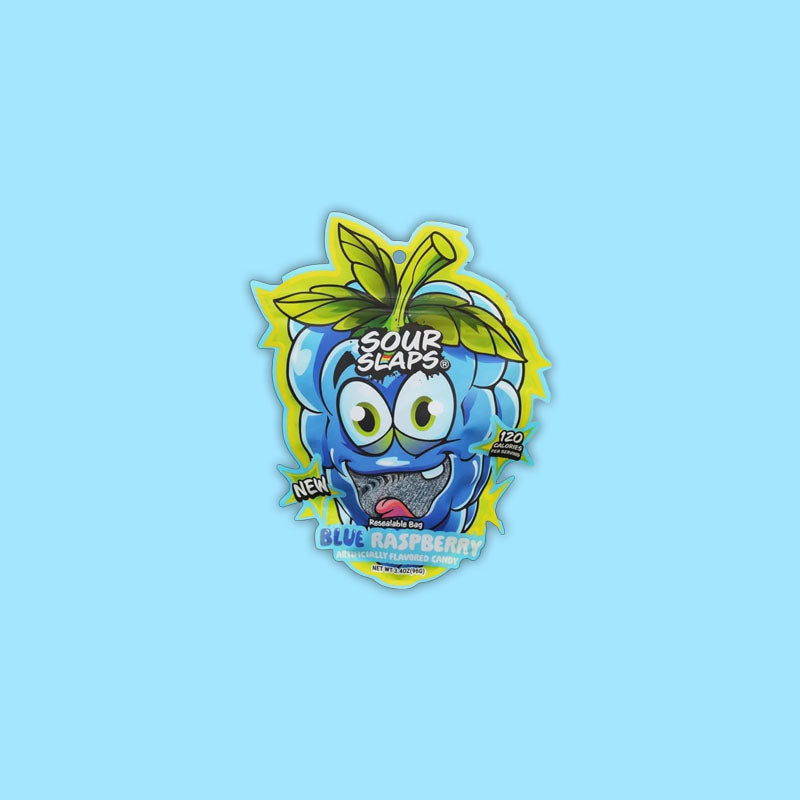 Sour Slaps Blue Raspberry 96g (Netherlands)