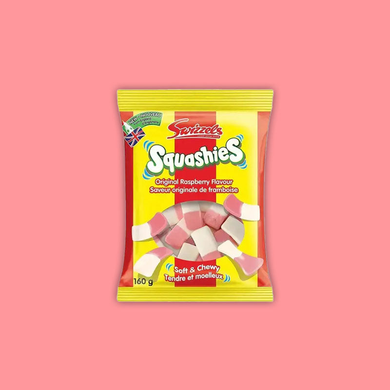 Swizzels Squashies Raspberry 160g (Canada)