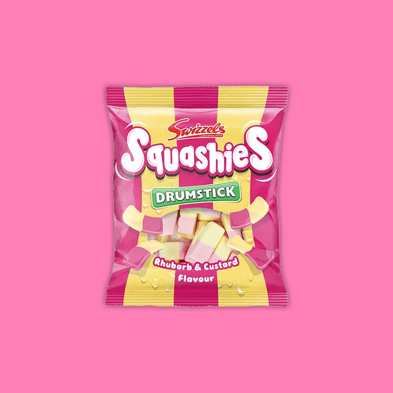 Swizzels Squashies Rhubarb and Custard 120g (Canada)