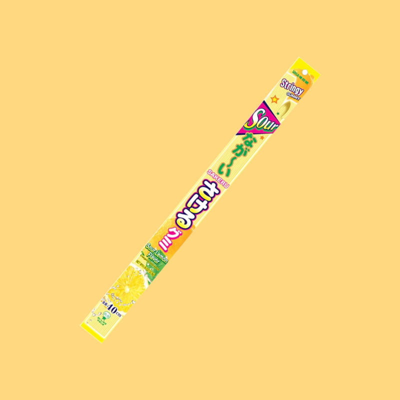 UHA Stringy Gummy Lemon 45g (Japan)