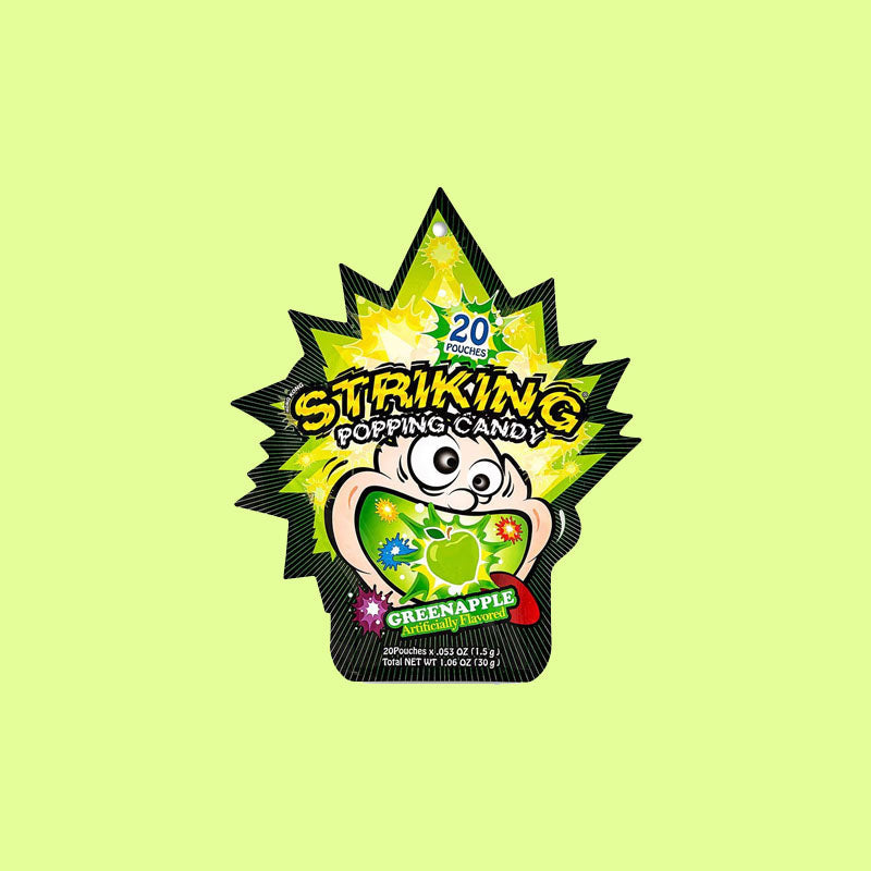WEIYI Popping Candy Green Apple 20g (China)