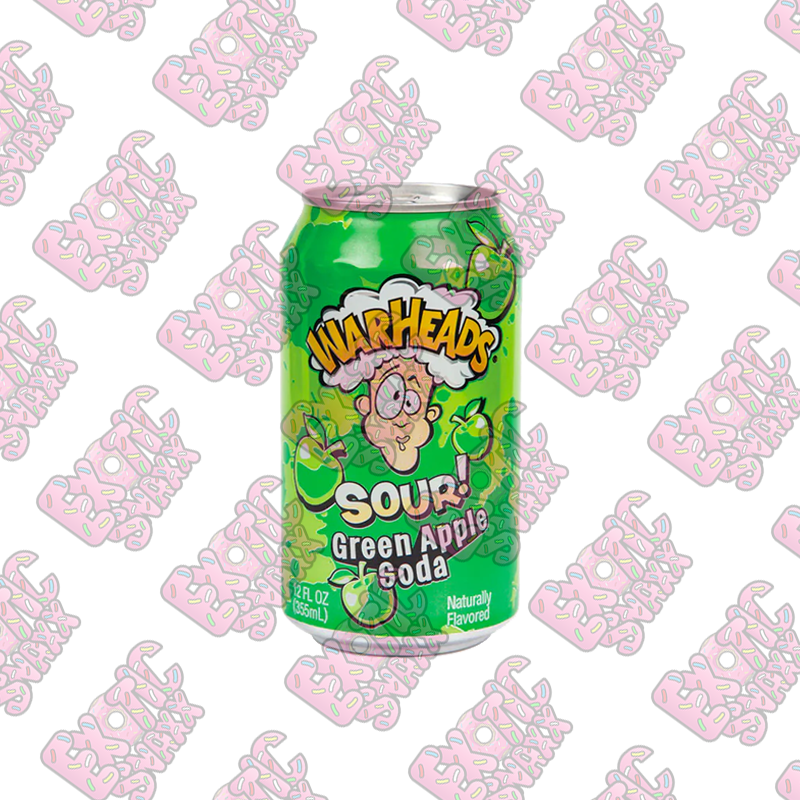 Warheads Sour Soda Green Apple (USA)