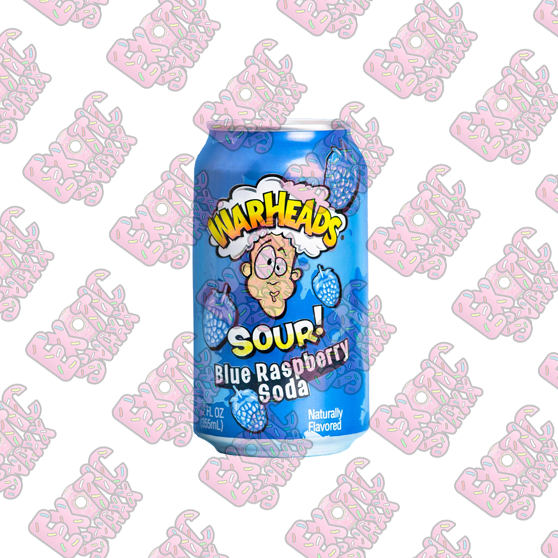 Warheads Sour Soda Blue Raspberry (USA)