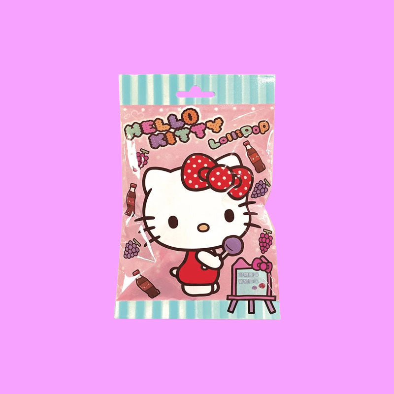 Hello Kitty Lollipop Cola & Grape Flavor 78g (Taiwan)