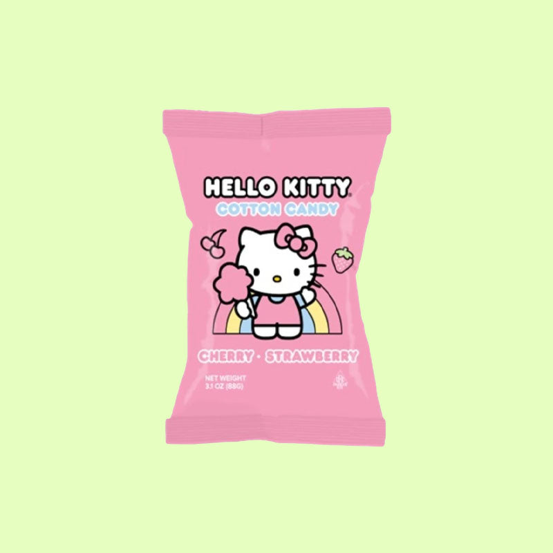 Hello Kitty Cotton Candy Cherry & Strawberry 3.1oz (USA)