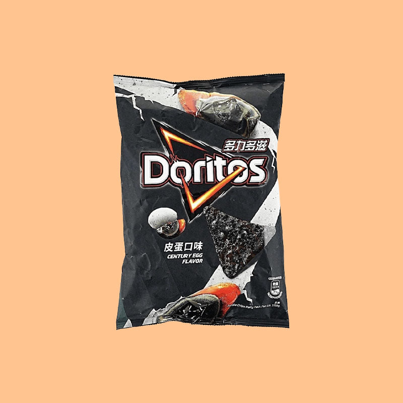 Doritos Century Egg Black Corn Chips 3.6oz (Taiwan)