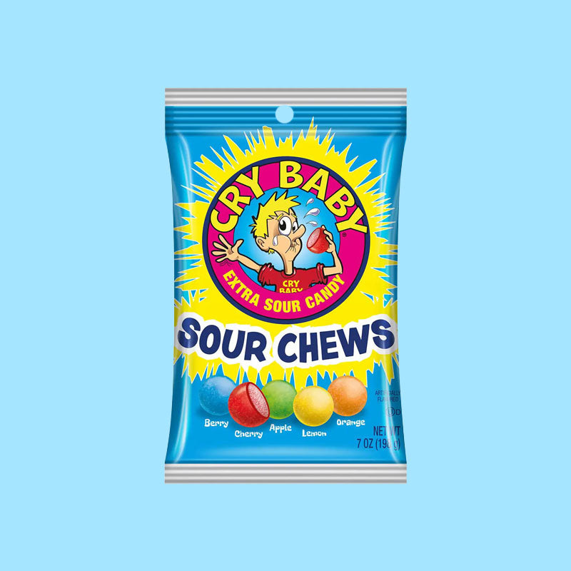 Cry Baby Sour Chews 7oz (USA)