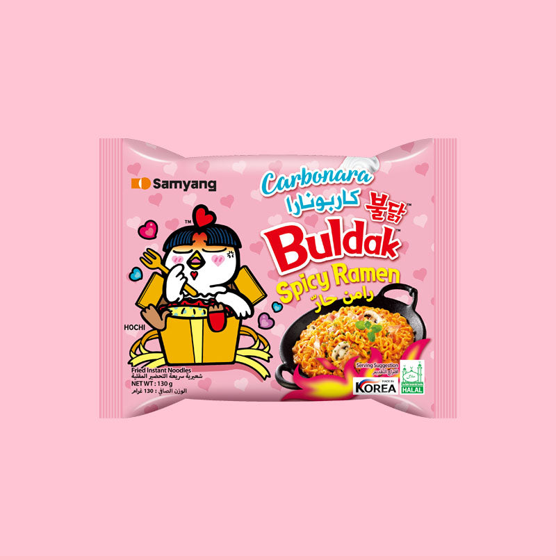 Buldak Ramen Stir-Fried Hot Chicken Carbonara 130g (Korea)