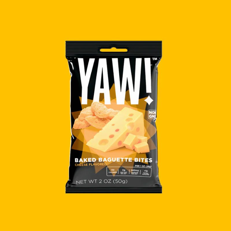 YAW! Baked Baquette Bites Cheese 2oz (Moldova)