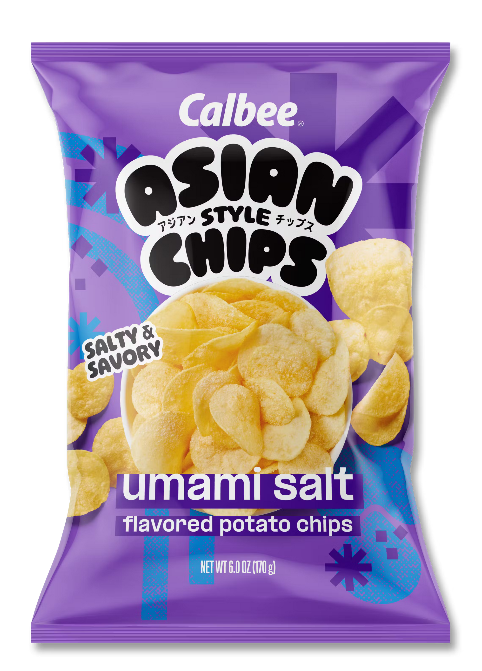 Calbee Asian Style Chips Umami Salt 6oz (China)