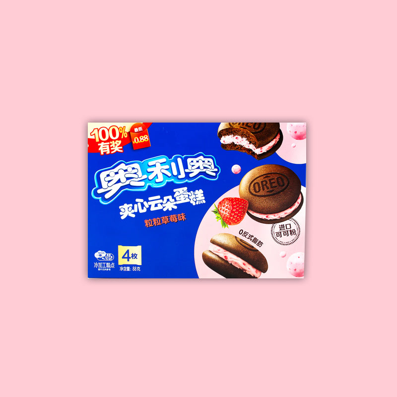 Oreo Cloud Cakes Strawberry (China) 88g