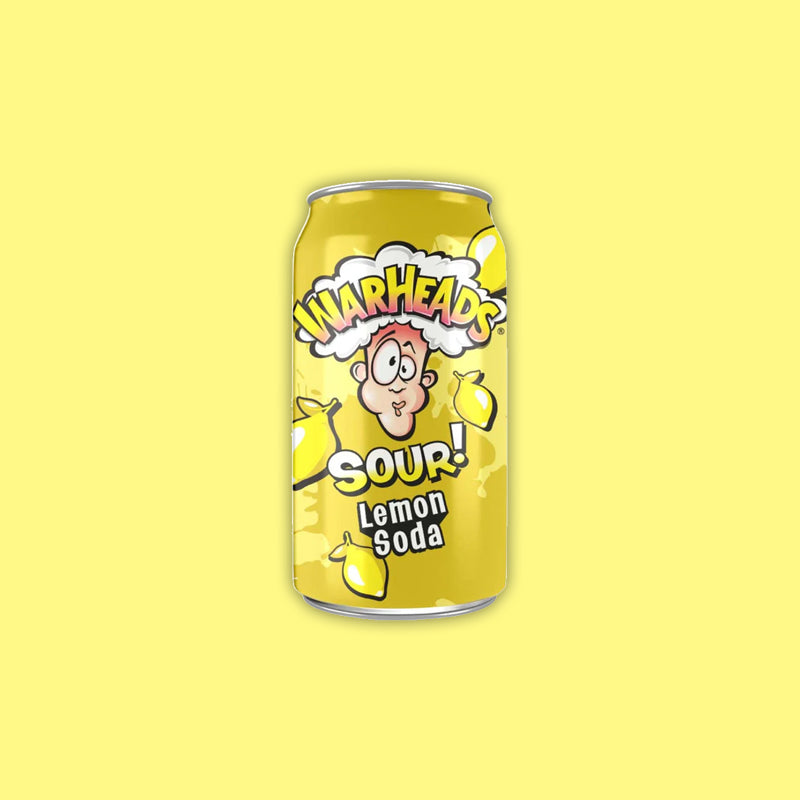 Warheads Sour Soda Lemon (USA) 12oz