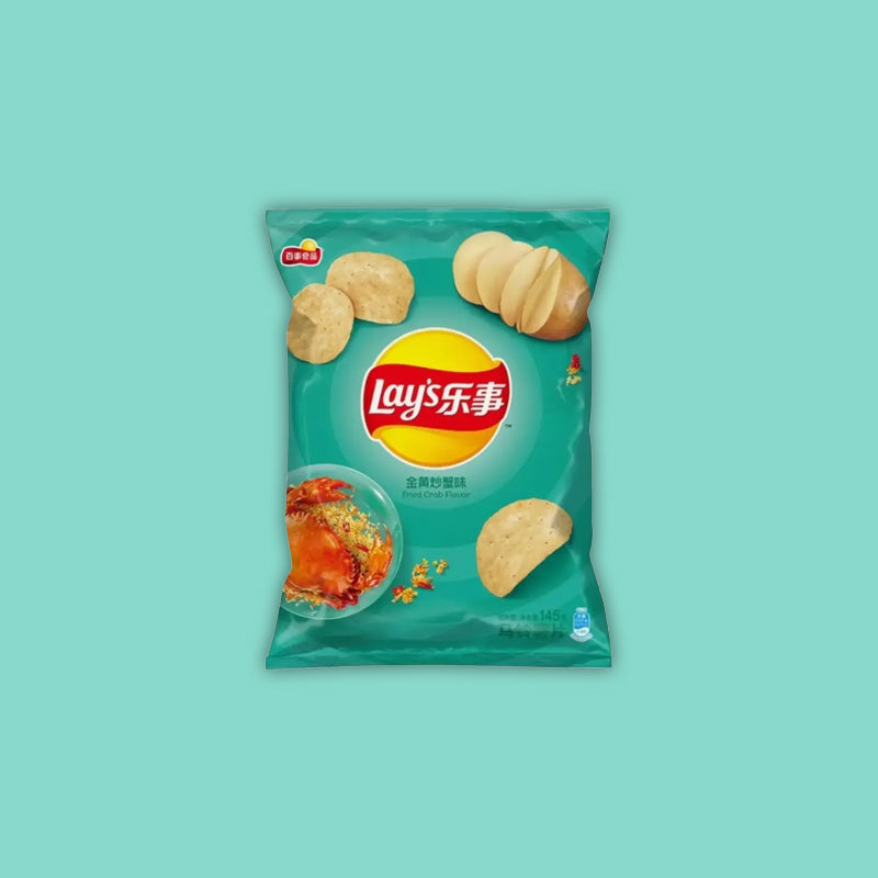 Lay's Fried Crab Flavor (China) 70g