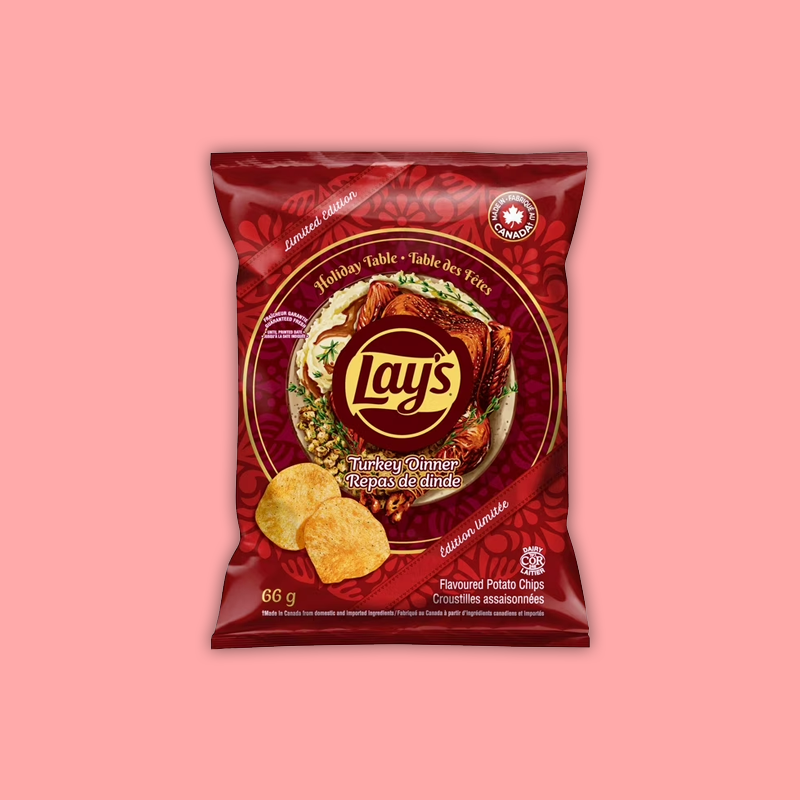 Lay's Limited Edition Turkey Dinner (Canada) 70g