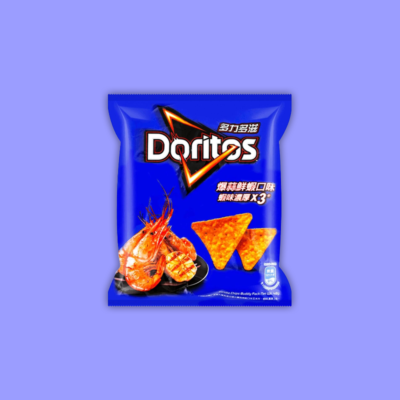 Doritos Grilled Spicy Shrimp (Taiwan) 1.2oz