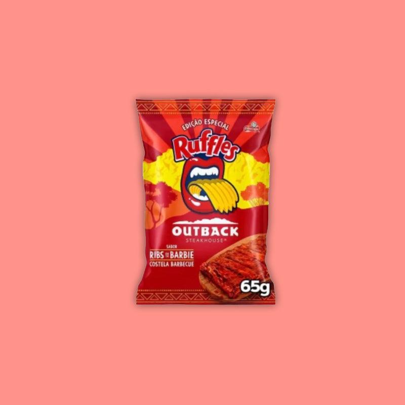 Ruffles Outback Steakhouse Batata Frita Barbecue 30g (Brazil)