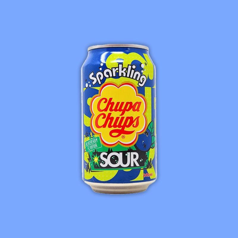 Chupa Chups Soda Sour Blueberry 345ml (Korea)