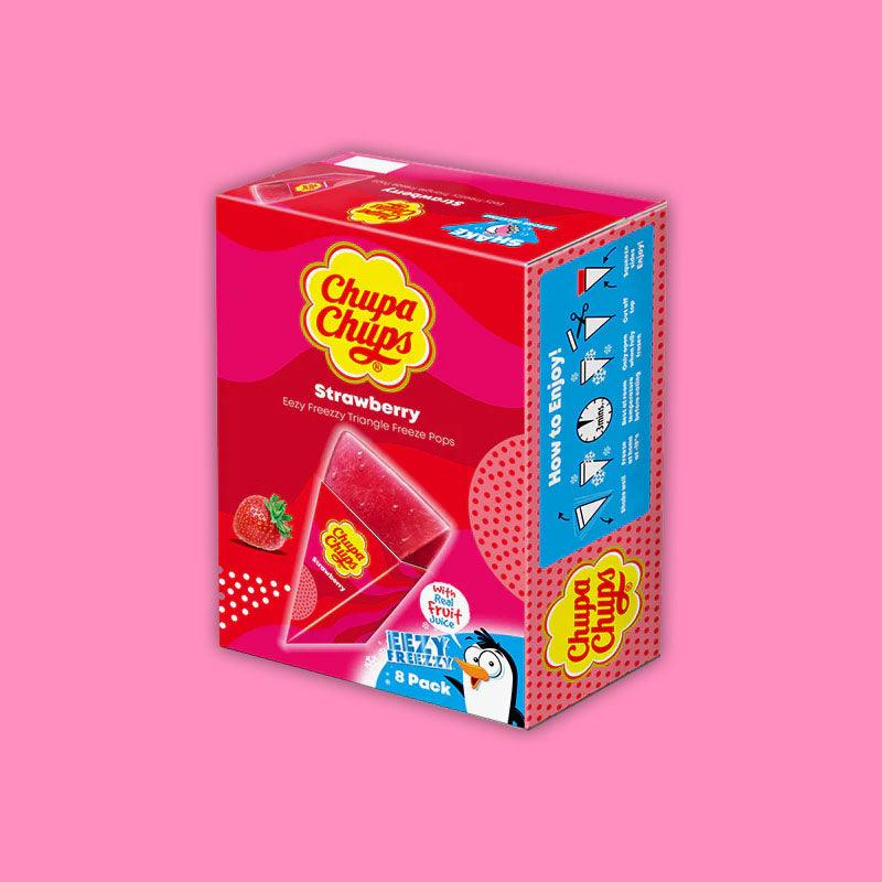 Chupa Chups Ice Pops Strawberry 8 x 22ml (Korea)