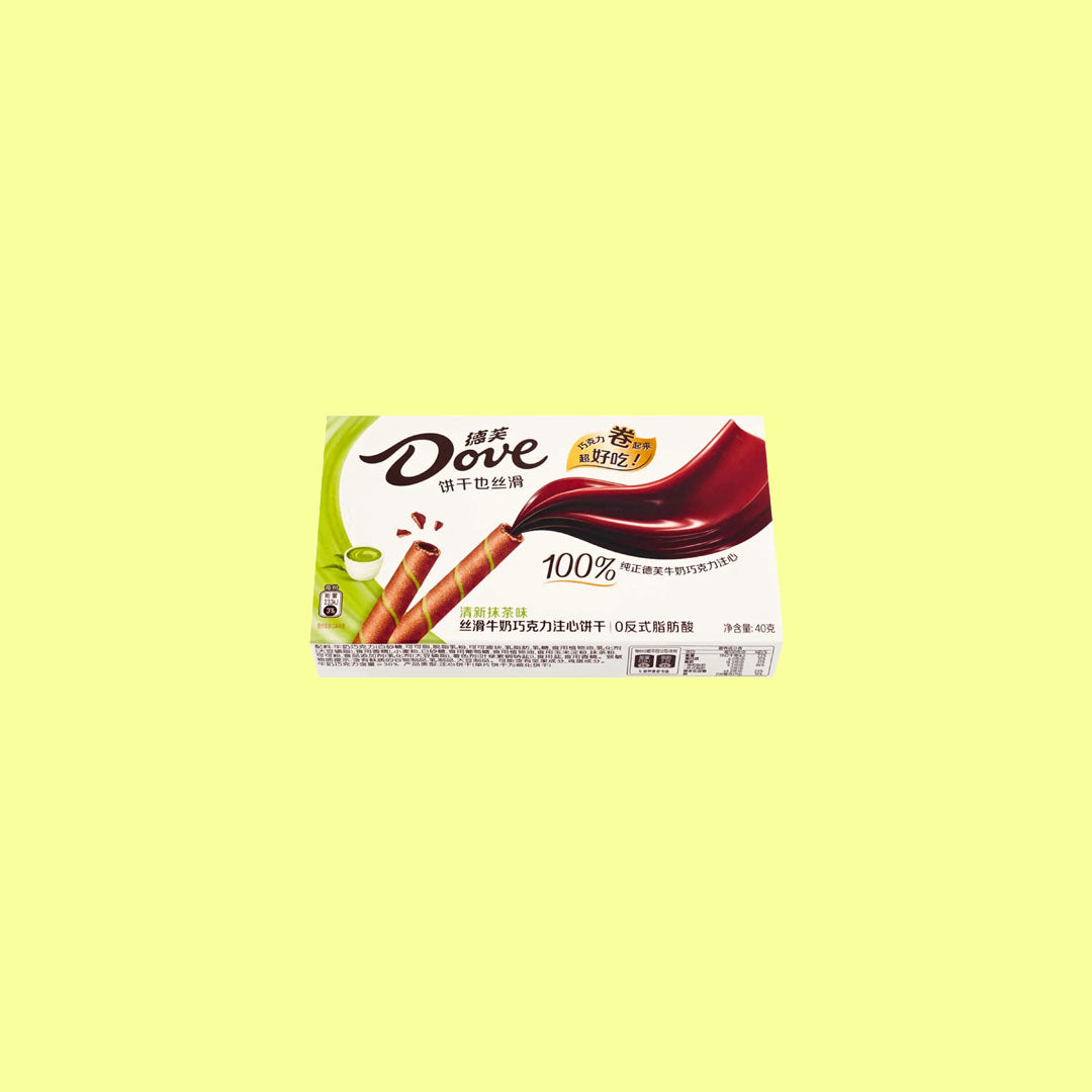 Dove Chocolate Rolls Matcha (China)
