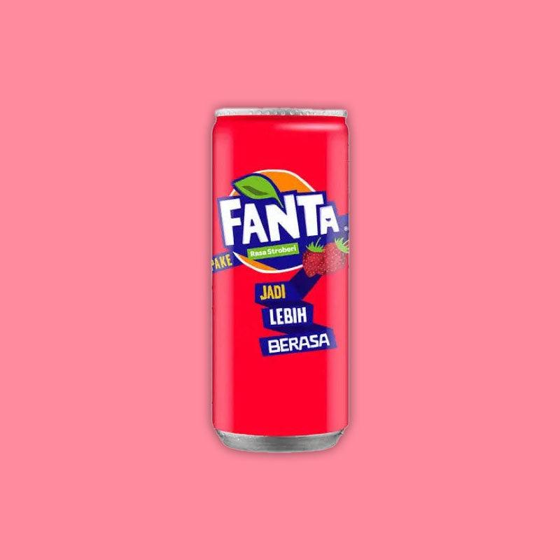 Fanta Strawberry 250ml (Indonesia)