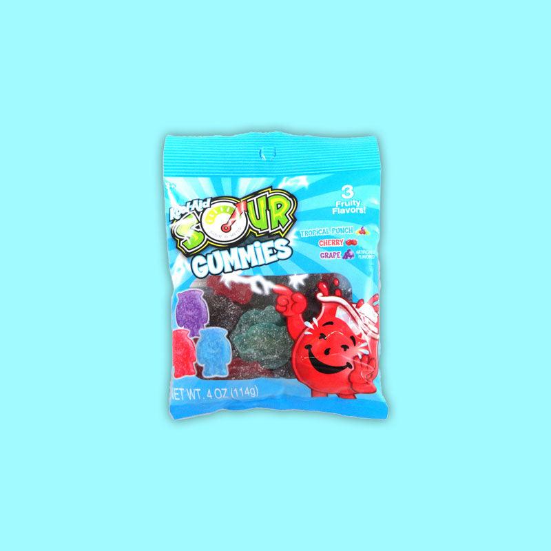 Kool Aid Sour Sanded Gummies Bag 4oz (USA)