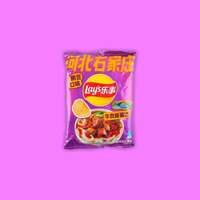 Lay's Hebei Shijiazhuang Beef Noodle Flavor 70g (China)