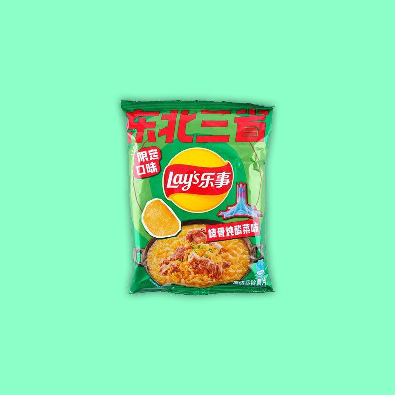 Lay's Northeast Bone Stew with Sour Cabbage 70g (China)