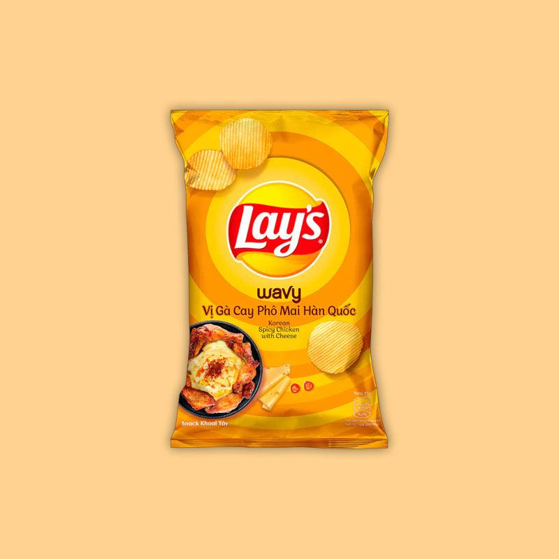 Lay's Spicy Korean Chicken & Cheese 2.64oz (Vietnam)